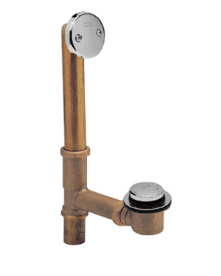 脚踏式浴缸排水器