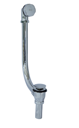 新典1.7米独立式铸铁浴缸脚踏式排水器